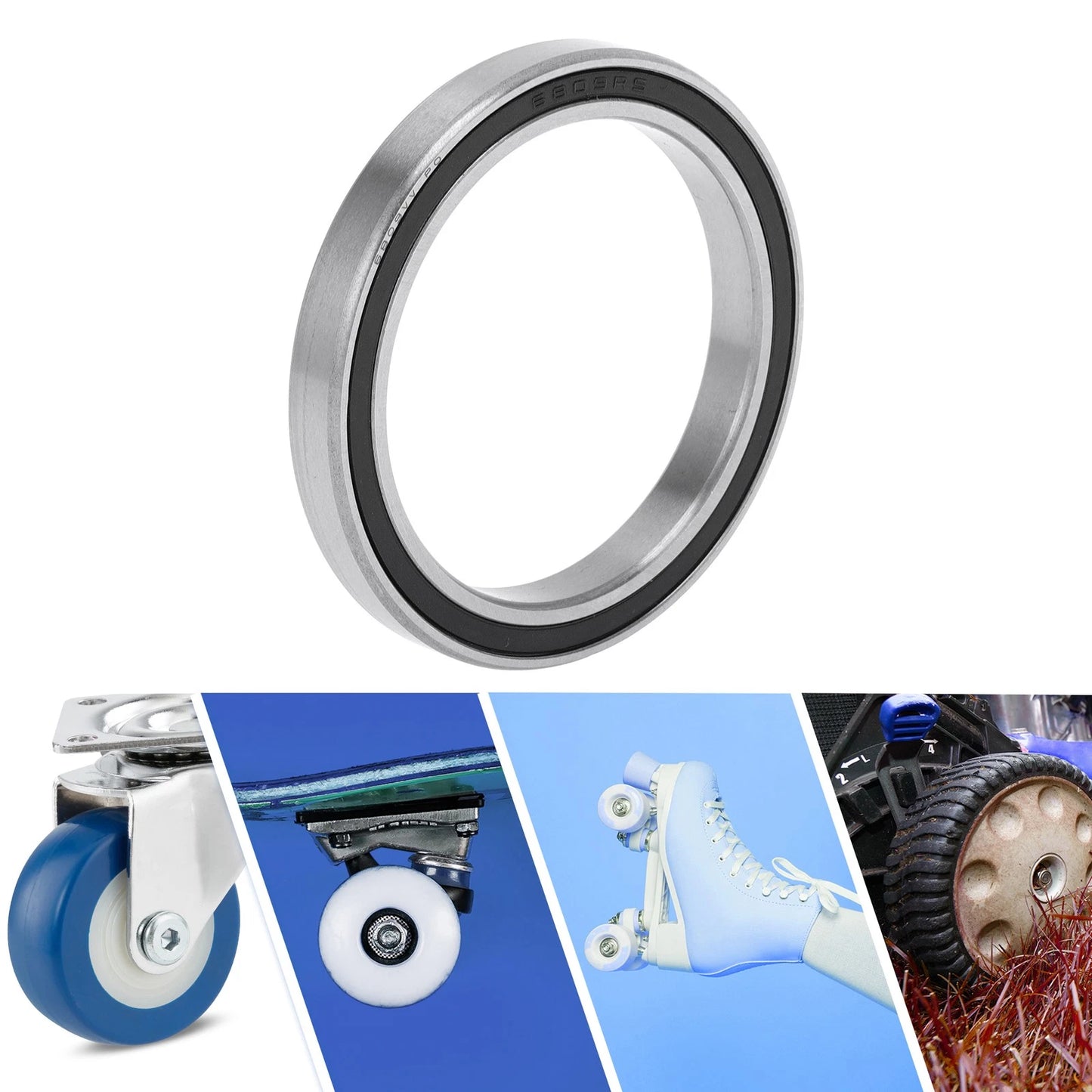 Deep Groove Ball Bearings P0 45x58x7mm 1 Pc for Scooter Skateboard Wheel