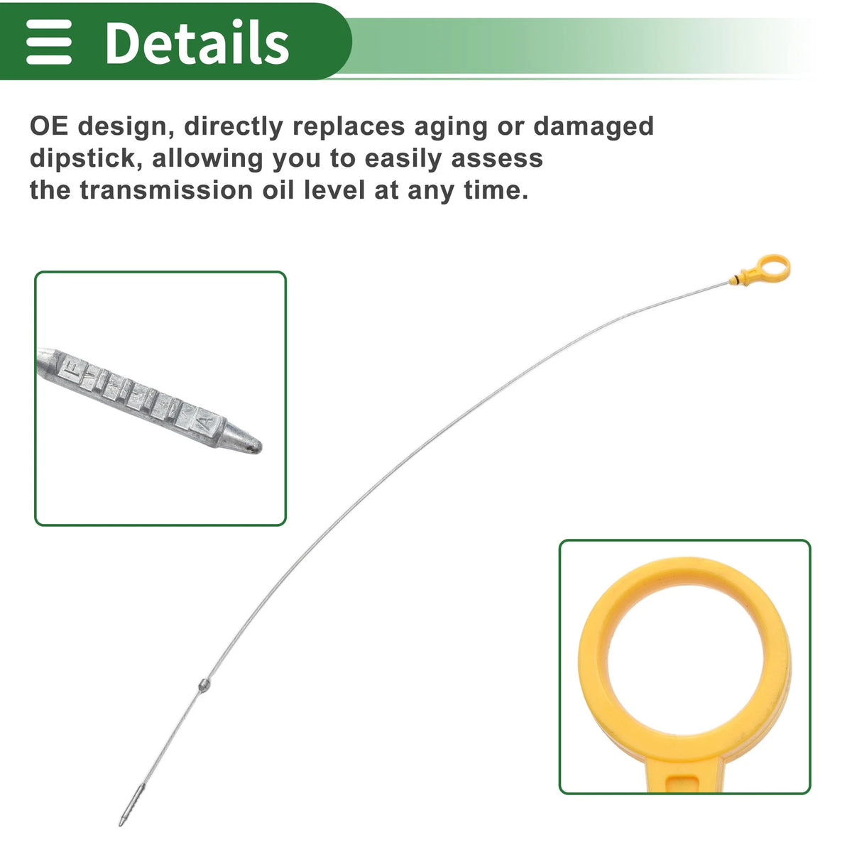 Oil Level DipStick for Chevrolet Silverado 2500 HD LT, LTZ, WT 6.6L