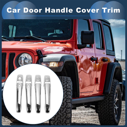 Smart Car Door Handle Cover Trim for Jeep Cherokee (2014-2023)