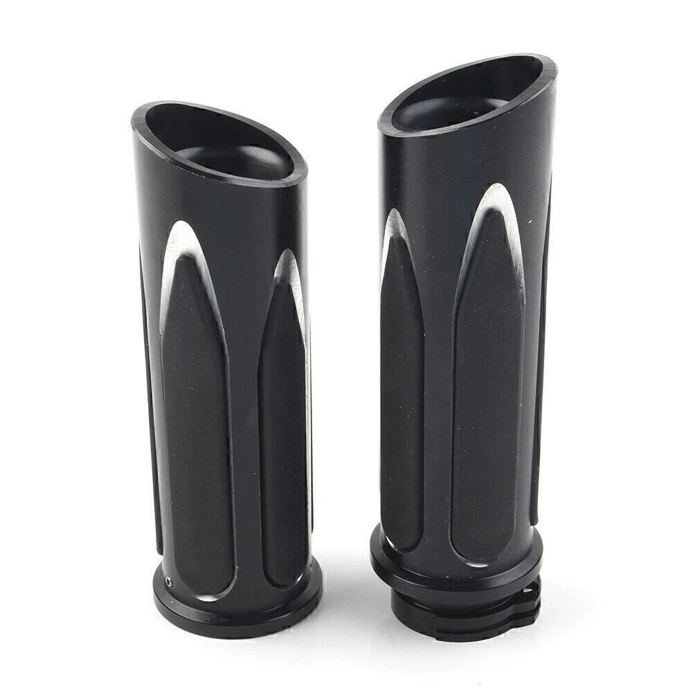 Soft Touch Hand Grips for Harley Touring Street Road Glide Electra Glide