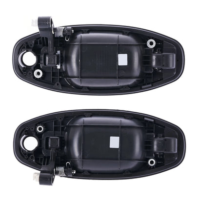 2 x Front Right & Left Outer Door Handle Black for Hyundai Santa Fe SM (2000–2005)