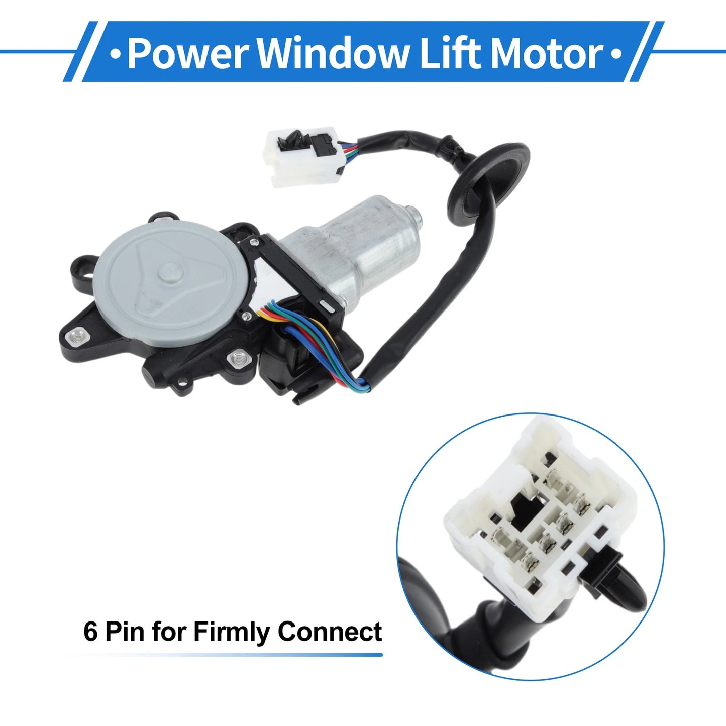 Power Window Regulator Lift Motor for Nissan Altima 2003-2006