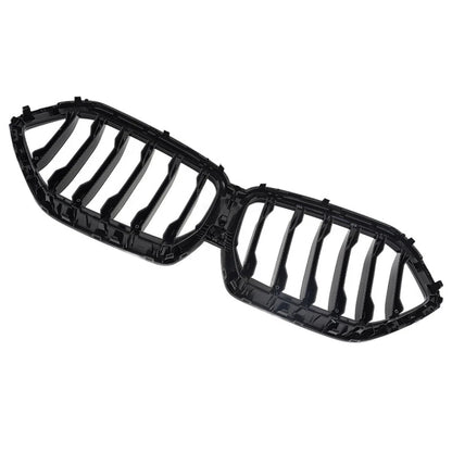 Gloss Black Single Line Kidney Grille for BMW X6 G06 X6M F96 (2020-Present)