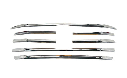 Chrome Front Center Grille Molding Cover Trim for Honda Ridgeline (2021-2023)