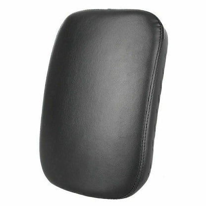Universal Rear Seat Leather Pillion Pad w/ 6 Suction Cups for Harley