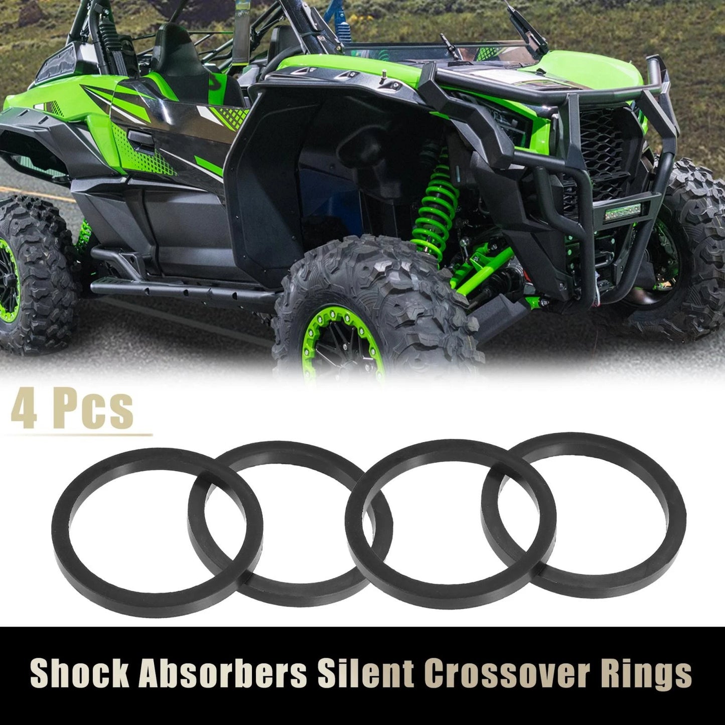 4 x Shock Absorbers Crossover Rings for Kawasaki KRX 1000 UTV (2020–2021)