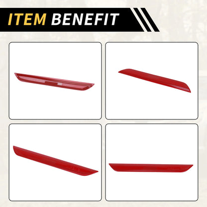 Passenger Side Interior Seat Handle Trim for Jeep Wrangler JL JLU (2018-2024) Red