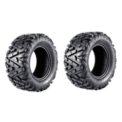 QIND Rear 25x10-12 Tyres for ATV, Mower, Buggy, Go Kart