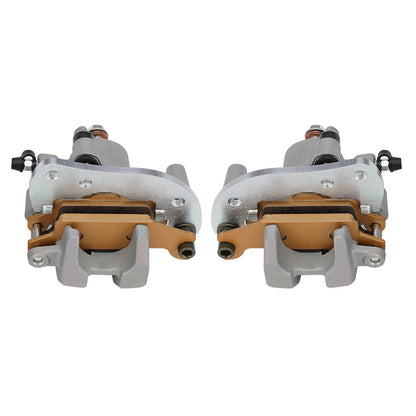 Rear Left/Right Brake Caliper & Pads for Yamaha Grizzly 550 YFM550 (2009–2014)