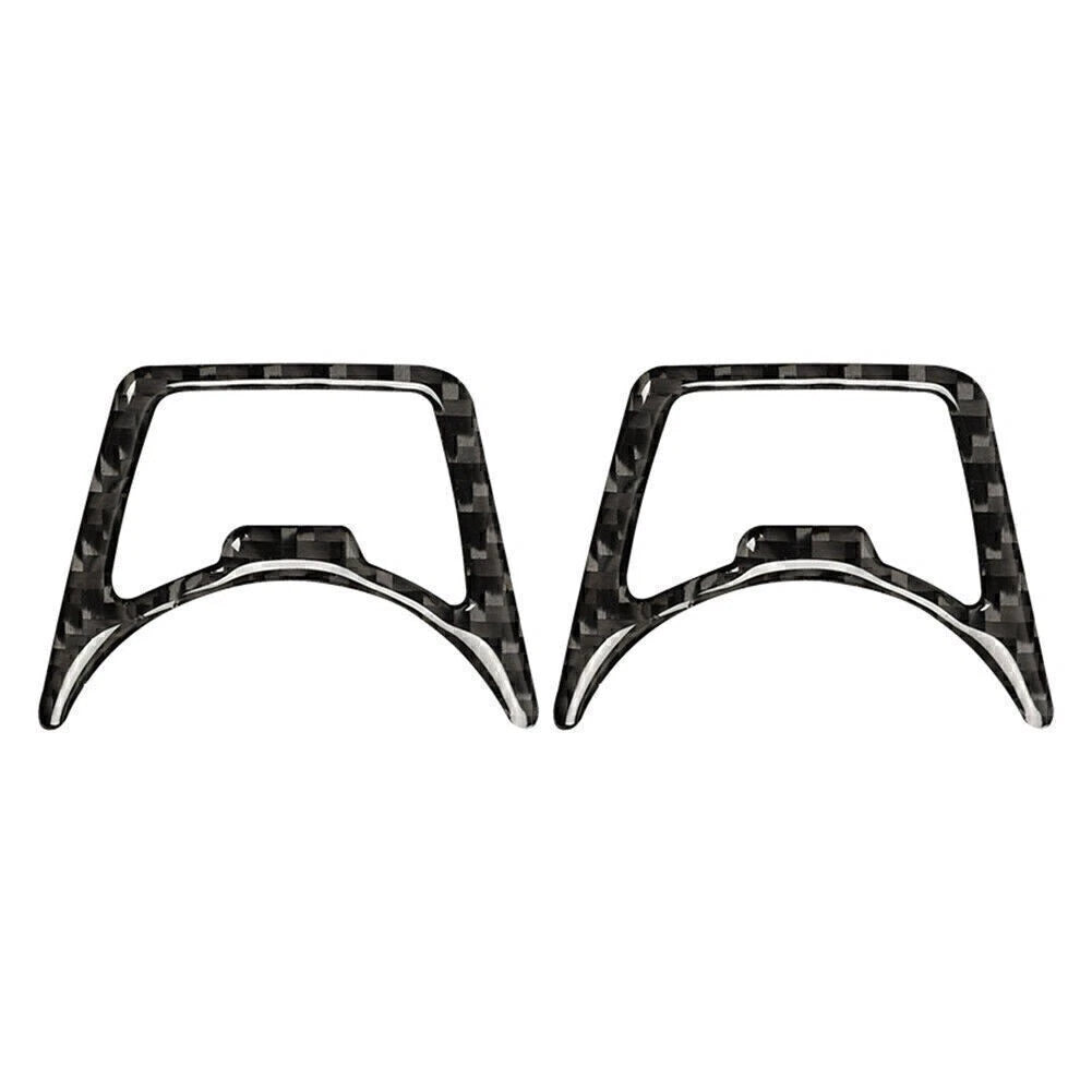 Carbon Fiber Headlight Switch Trim Sticker for Ford F150, Mustang, Explorer (2014-2023)