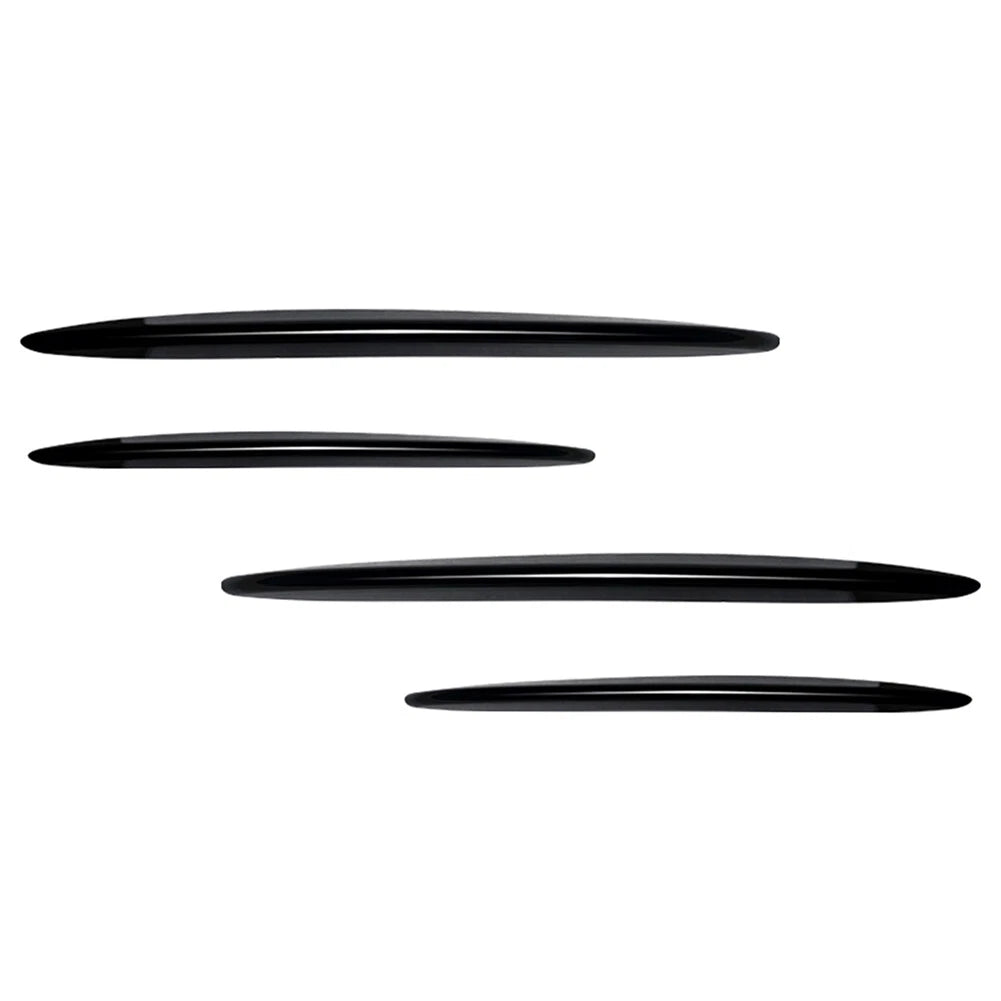 Front Fog Light Strips Glossy Black for Mercedes Benz GLC Class X254 (23-24)
