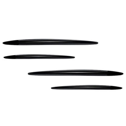Front Fog Light Strips Glossy Black for Mercedes Benz GLC Class X254 (23-24)