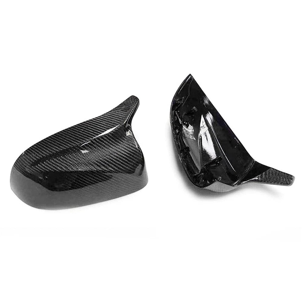 Carbon Fiber Side Mirror Cover Caps for BMW X3 X4 X5 G01 G02 G05 (2018-2024)