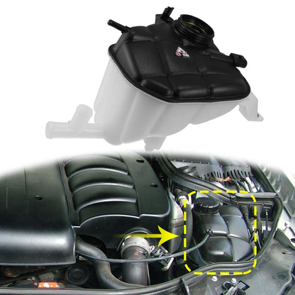 Coolant Radiator Reservoir Tank for Mercedes-Benz GL450 GL550 ML550 (2007-2012)