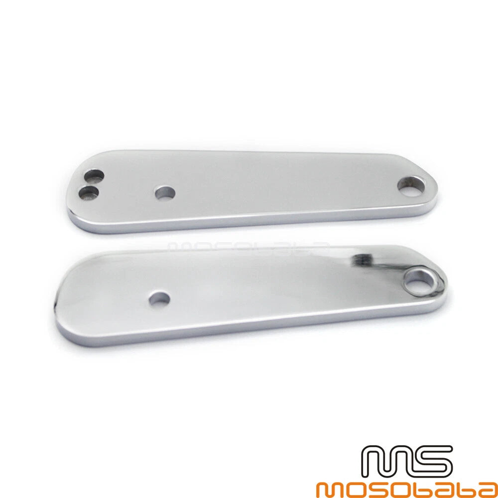 Front Foot Peg Mounts for Harley Dyna Street Bob FXDB Low Rider FXDLS (91-17)
