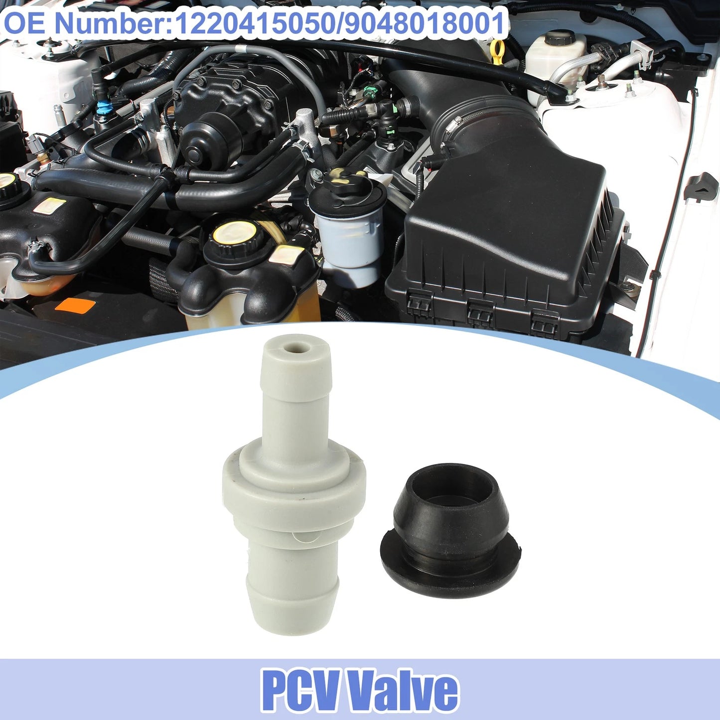 PCV Valve Grommet Kit for Toyota Corolla (1993–1997)