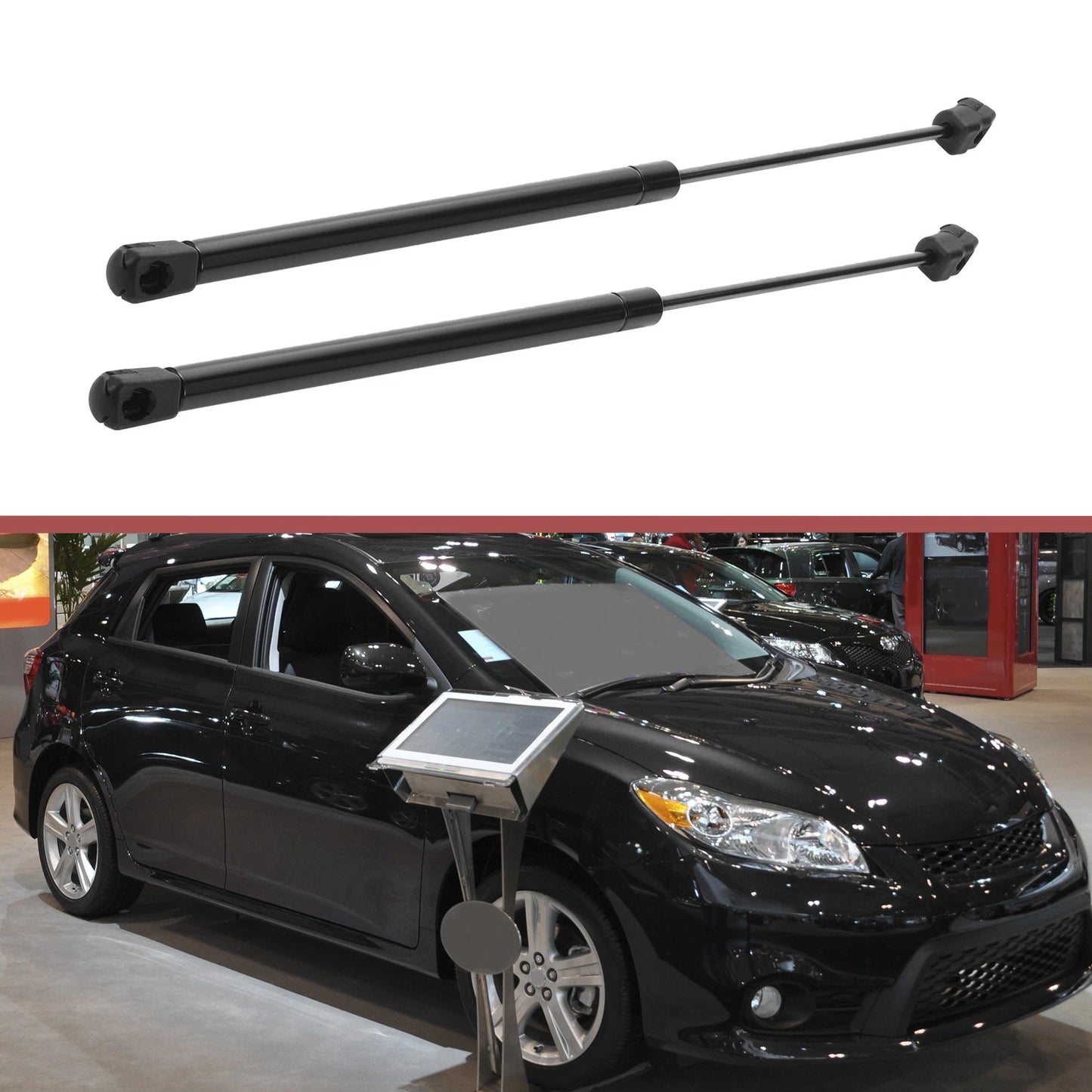 2 x Rear Glass Lift Supports Struts Gas Spring for Toyota Matrix(2003–2008)
