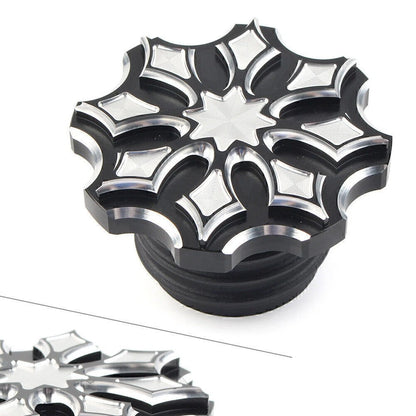 Fuel Gas Tank Cap Cover for Harley Sportster Touring Softail Dyna (92-17)