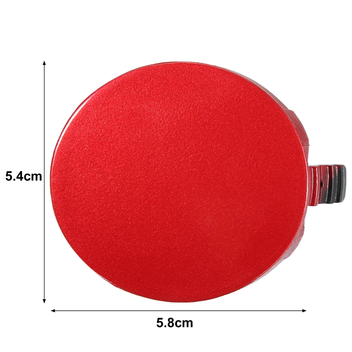Front Bumper Tow Hook Cover for Toyota Yaris 2007-2010 Red 2 x Covers