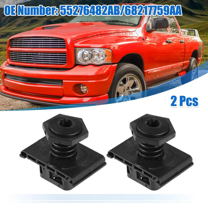 2 x Adjustable Hood Bumper Buffers for Dodge Ram 2500 (2010-2018)