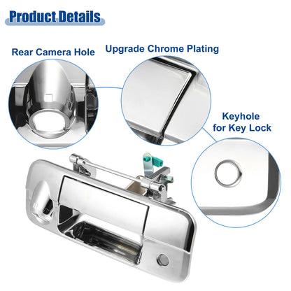 Rear Door Liftgate Latch Handle with Keyhole for Toyota