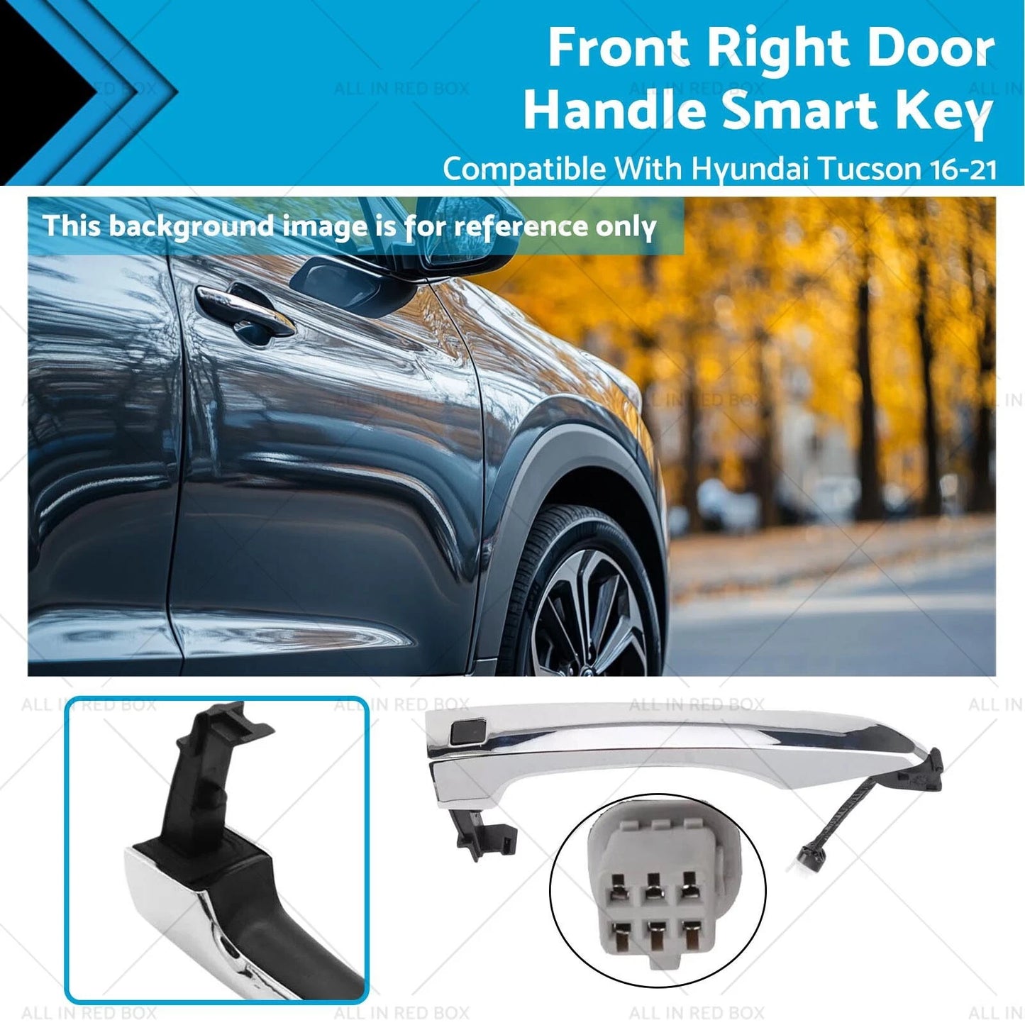 Front Right Door Handle for Hyundai Tucson (2016-2021)