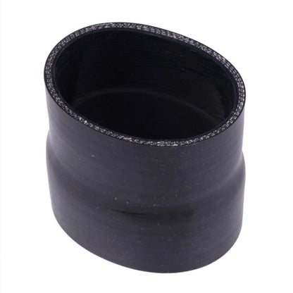 Black 3.25" Silicone Hose Reducer Turbo Coupler for Car (82.5-76mm)