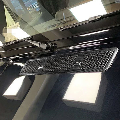 Real Carbon Hood Windshield Front Air Vent Cover for Benz G500 G63 W464 2019-23