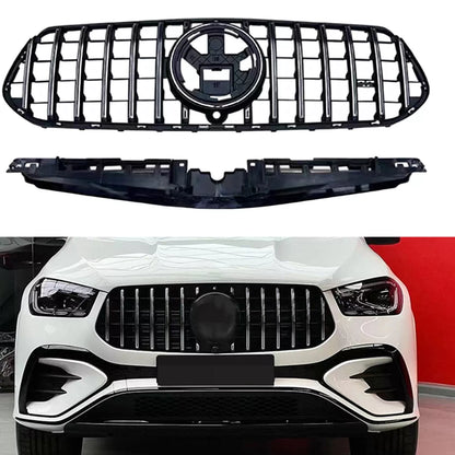 Front Bumper Grille GT Style for Mercedes Benz GLE350 GLE450 GLE580 (2024)