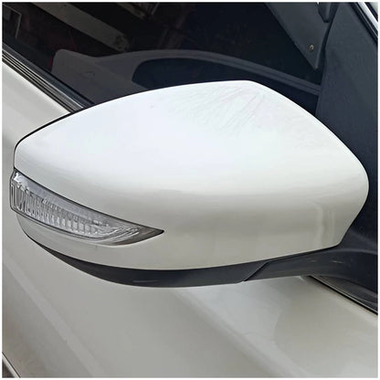 Right Driver Side White Wing Mirror Cover for Nissan Altima (2013-2018)