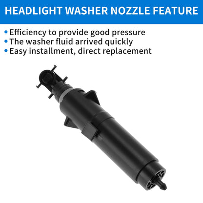 Right Driver Side Headlight Washer Nozzle for BMW X5 (2014-2017)