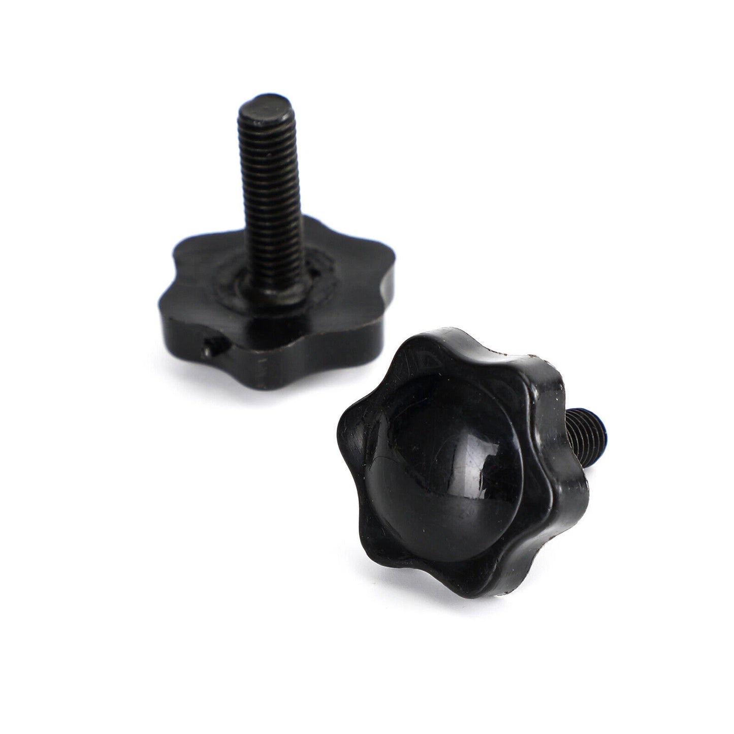 4 x Saddlebag Lever Lock Bolts Black for Harley Glide King (1996-2019)