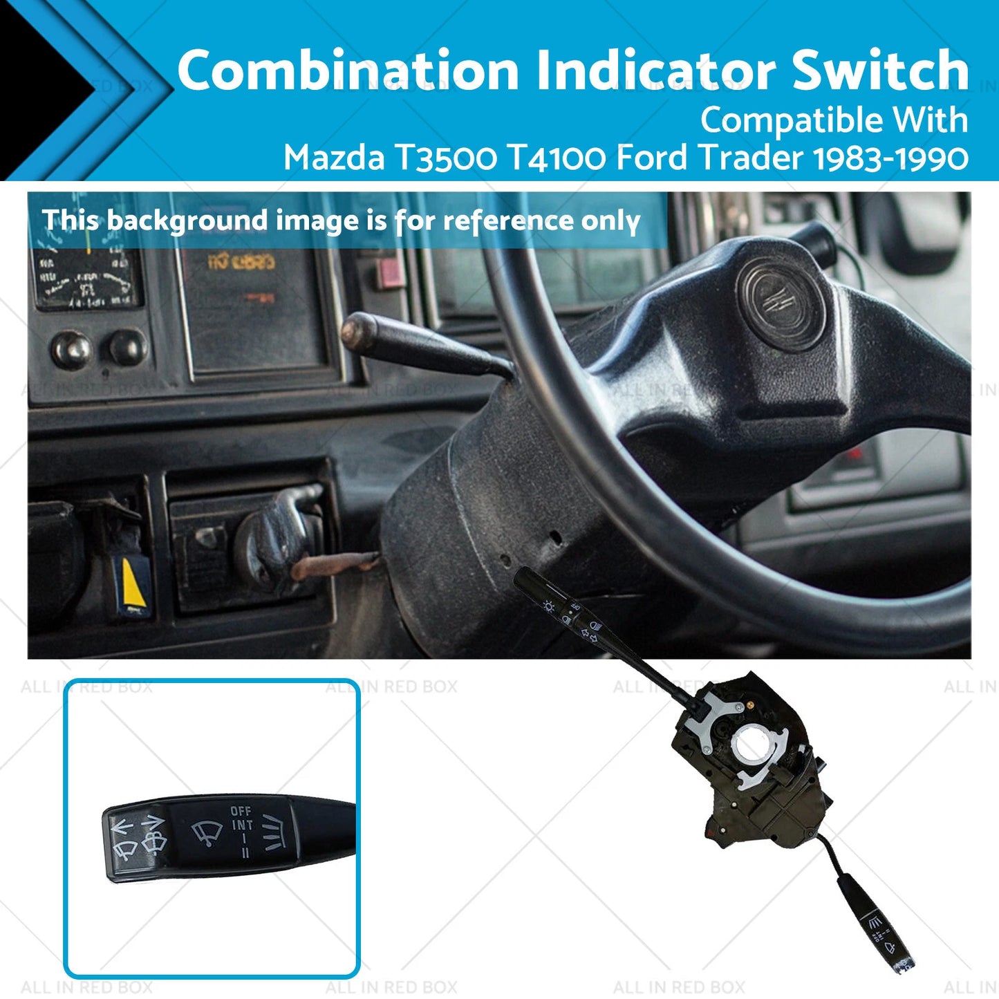 Wiper Switch for Mazda T3500 T4100 (1983-1990)