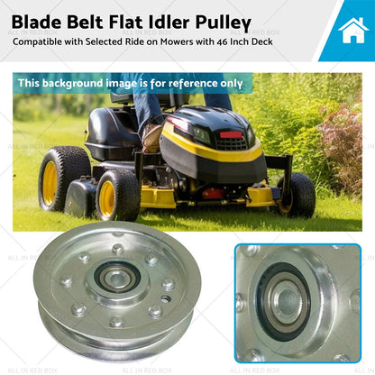 Flat Idler Pulley Blade Belt for MTD Cub Cadet Ride-On Mowers