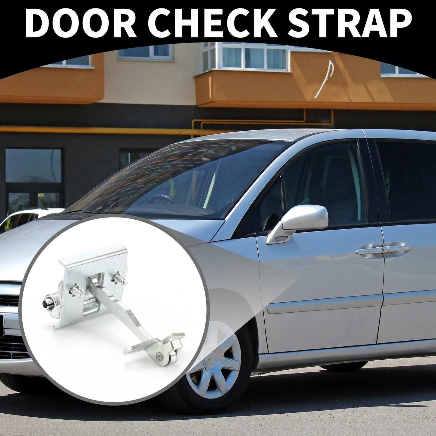 Door Check Strap Stopper Limiter for PEUGEOT 807 (2002-2014)