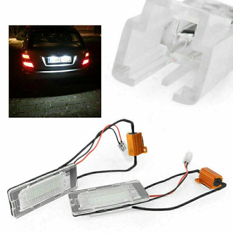 18 LED License Plate Light for VW Touran, Touareg, Polo, Jetta (2011-2012)