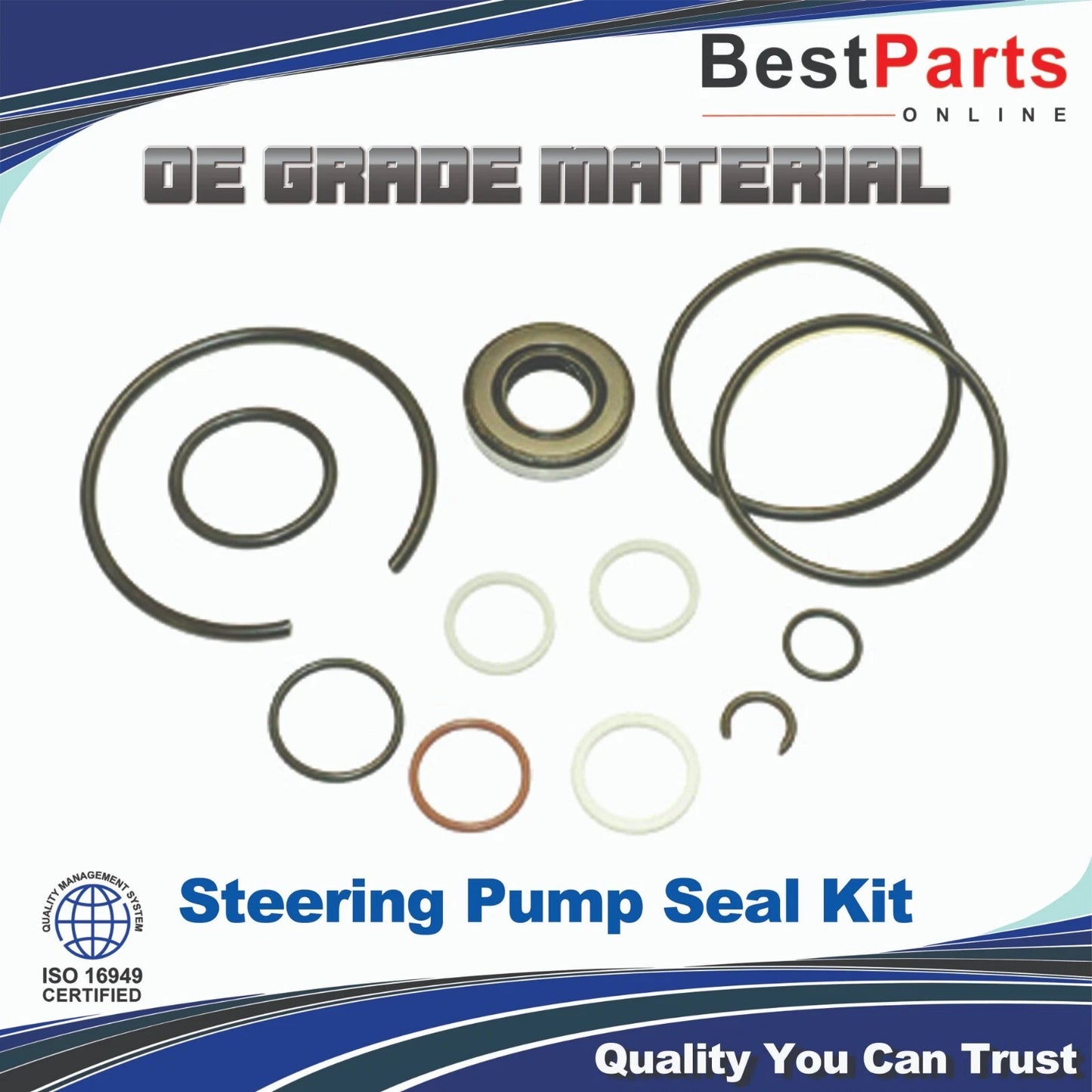 Steering Pump Seal Kit for Dodge Ram 2500/1500/3500/4000 (2002–2007)
