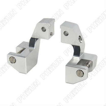 Motorbike Passenger Footrests Lowering Kit Silver for BMW R 1200 RT LC 1250 RT