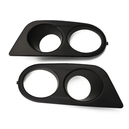 Front Bumper Fog Light Covers LH & RH Matte Black for BMW E46 M3 (2001-2006)