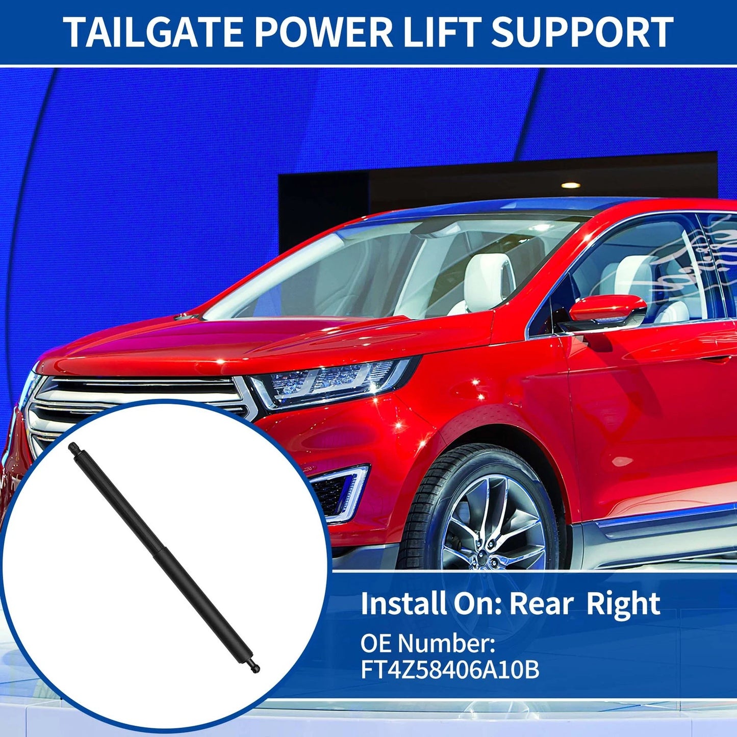 Rear RH Tailgate Lift Support for Ford Edge (2015-2018)
