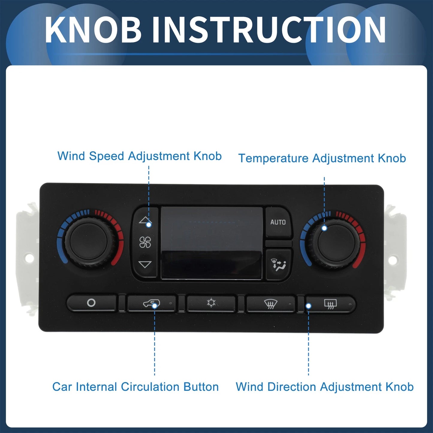 Climate Control Module for Chevrolet Avalanche 1500 2500 (2003-2006)