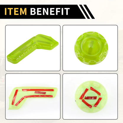 Seat Adjustment Button Cover Trim for Jeep Gladiator JT (2018-2024) Green