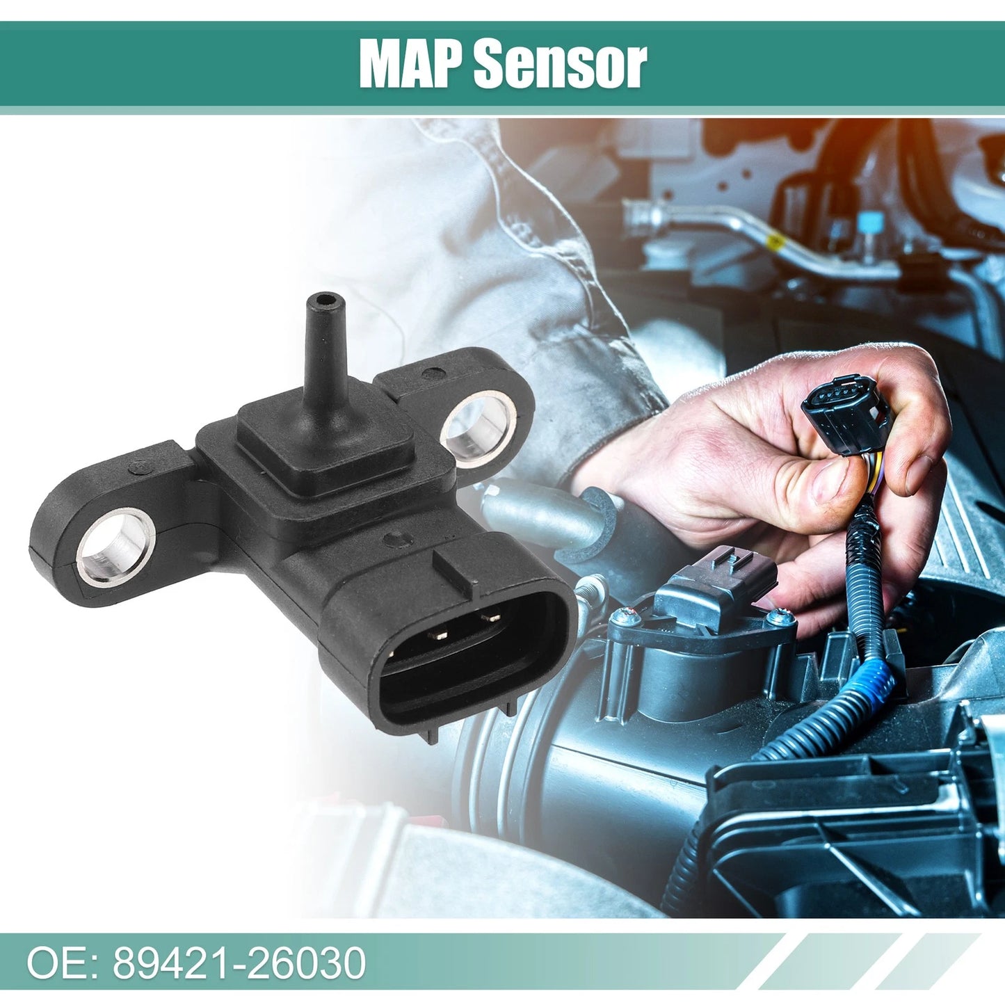 Manifold Absolute Pressure Sensor for Toyota Corolla 1.8L (2003-2008)