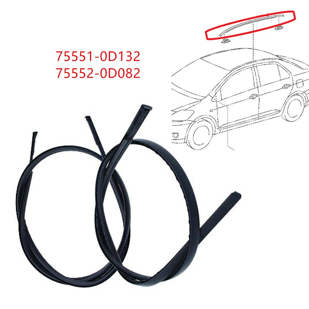 Car Roof Drip Moulding Rubber for Toyota Yaris Hatchback (2014-2018)