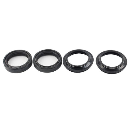 4 Pcs 47X58 MM Motorcycle Front Fork Damper Shock Absorber Seal