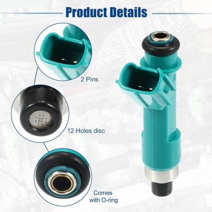 6Pcs Fuel Injector Nozzle for Toyota Tacoma 4.0L V6 (2005-2015)