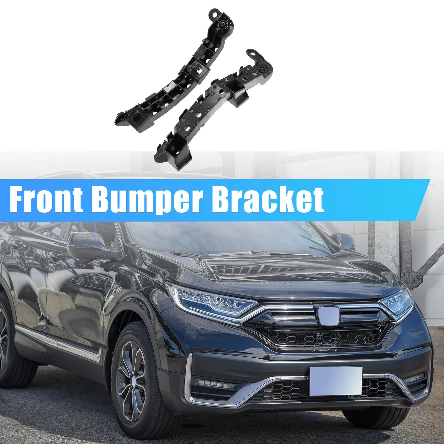 Front Bumper Bracket for Honda CR-V 2017 (71193-TLA-A01) - Plastic Black