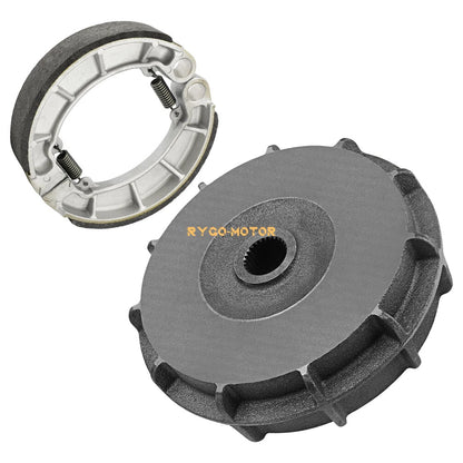 Rear Brake Drum Hub & Shoes for Honda Foreman 500 TRX500FE/FM (2014-2019)