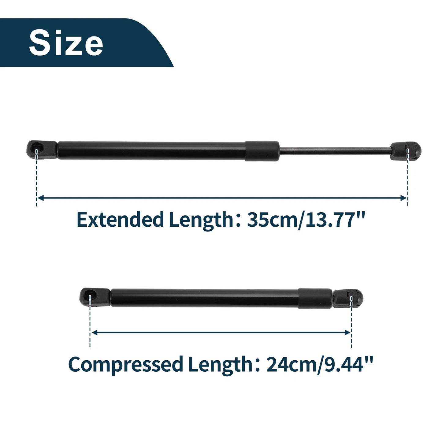 Front Hood Lift Supports Struts for Chevrolet Corvette (1997-2004)