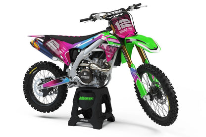 Custom Sticker Kit for Kawasaki KLX 140 (2008-2018) Dreams Decals